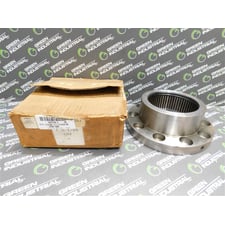 Sier-Bath F 2 1/2 Flexible Gear Coupling Thru 2-7/8" Flanged O.D. 8-1/2" Used
