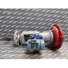 3" Leslie Valve Positioner with Fisher 846DM1H1K5 Transducer 60 PSIG Used