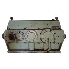 Jeffrey Foote Jones 2153-HLD Enclosed Gear Drive Gearbox 67.784 Ratio Rebuilt