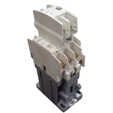 MEC GMC(D)-22 Contactor Unit with AU-2 Auxiliary Contact Module Used
