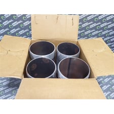 Qty. 4 Dixon ST60 6" Unplated Steel Barbed to NPT Straight Hose Fittings