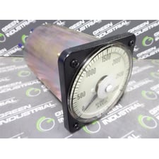 Yokogawa 103221ARET7DKC AB40 0-3000 AC Kilowatts Meter Used