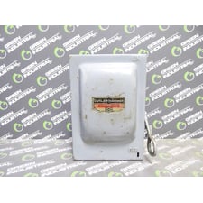 Cutler Hammer 4143H201 Fusible Safety Switch 30 Amps 250VAC 2 Poles Used