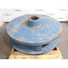 686498 48" Ni-Hard 3 Vane Impeller for Metso Minerals 20X20 Slurry Pump Surplus