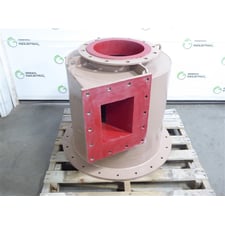 Townley Feed Chamber 24"x25" w/ 9"x11" Entry for MP-96 Hydro-Cyclone Surplus