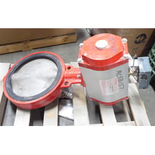 Bray 14" Double Acting Pneumatic Actuated Butterfly Valve Surplus