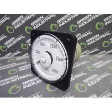 General Electric 50-103021PZUA2 AC Voltmeter 0 - 3000VAC 50/60Hz Used