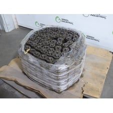 Cottered Roller Chain 200-4, 2-1/2" Pitch 18 ft Length Surplus