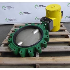 NE-C Series 16" Hytork Actuated Wafer Valve Assembly Used