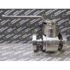 1/2" Perrin PS81H-0-5L BA265 Series 80-M Two Way Ball Valve Class 900 Used