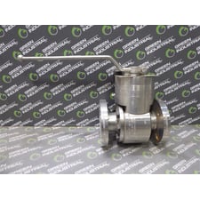 1" Perrin PS85H-01-L Series 80-M Two Way Ball Valve Class 300 Used