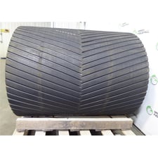 Unbranded 44" Wide Conveyor Pulley Drum Assembly 36" Diameter Surplus