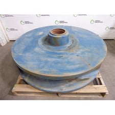 50" 686108PS High Chrome Iron T5 3 Vane Impeller for Metso Slurry Pump Surplus