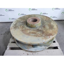 GIW Industries 38" High Chrome Cast Iron 4 Vane Impeller Surplus