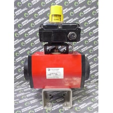 KF Contromatics PA 2900 DLS M5 Pneumatic Valve Actuator with Positioner Used