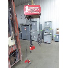 Knight KSH250-2301 Servo Hoist 250 lbs Capacity 230VAC Single Phase Used