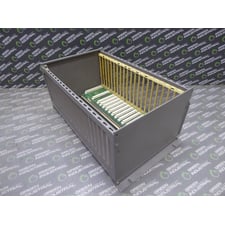 Siemens LR64027 16-Slot Rack Chassis Simatic 505 505-6516 2586438-0001 Rev.D Used