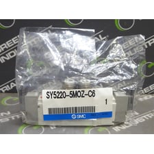 SMC SY220-5MOZ-C6 Pneumatic Solenoid Vadlve 0.1 ~ 0.7 MPa 24VDC Coil New