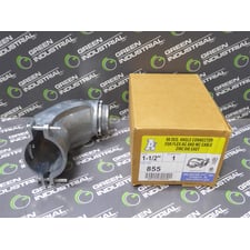 Arlington 855 90° 1-1/2" Angle Connector for Flex AC and MC Cable New NIB