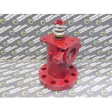 Clyde Bergemann 164045 Poppet Steam Valve Assembly 2-1/2" Red Surplus