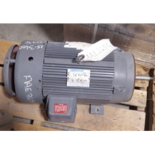 Rebuilt 15 HP 3480 RPM Marathon Electric Motor 254TCVZ Frame 208-230/460V TFL