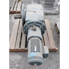 SEW Eurodrive KF120R80DT132S4C Helical Bevel Right Angle Geared Motor 8 RPM Used