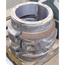 Dodge 133669 R Series Plain Bearing Liner Assembly 10" Bore 16" Length Used