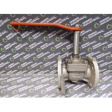 2" McCanna P1V-B82J Stainless Steel Ball Valve Class 150 Used