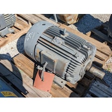 Rebuilt 60 HP 855 RPM TECO Electric Motor 405T Frame 460 Volts EOK
