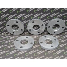 Lot of 5 Unbranded PN16 Steel Flanges 6-1/2" x 4/5" New