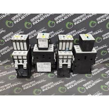Lot of 4 Siemens 3RT1025-1B SIRIUS Contactor Assemblies 40A Used