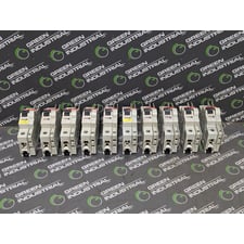 Lot of 10 ABB S201U-K16A Single Pole Circuit Breakers 16A 240VAC Used