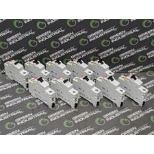 Lot of 10 ABB S201-K4 Single Pole Circuit Breakers 4A 230/400VAC Used