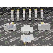 Lot of 10 Ferraz Shawmut USCC1L X213943 Fuse Holders 600VAC 30A Red Used