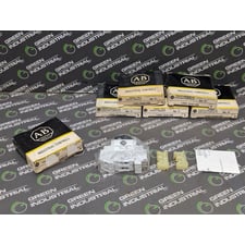 Lot of 6 Allen Bradley 1492-GHD100 Double Pole Circuit Breakers 10A 125VAC New NIB
