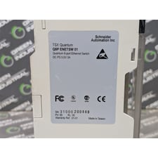 Schneider 140 Q8PENETSW01 TSX Quantum 8-port Ethernet Switch Module Used