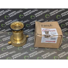 Giacomini A7BY011 Rough Brass Adjustable Fog Nozzle with Bumper 2-1/2" NST New NIB