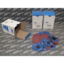 Lot of 75 Norton 662611 37754 3" Speed-Lok TR Abrasive Discs 80-Y Grit New NIB