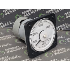 General Electric 50-103021PZUL2 AB40 AC Voltmeter 0-5250 AC Volts Used