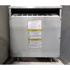 Jefferson 423-4901-594 Dry Type Transformer 30 kVA 400 Delta to 208Y/120 TESTED