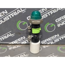 General Electric 0165A7844 P2 Green Cap Pilot Light GE-ET S 200Ω 48V Used
