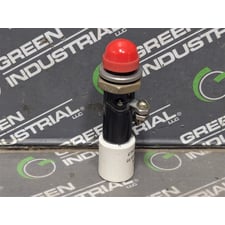 General Electric 0165A7844 P2 Red Cap Pilot Light GE-ET S 200Ω 48V Used