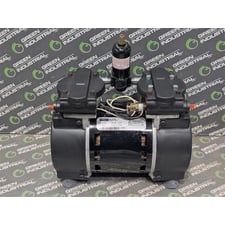 GAST 71R545-P315B-D401X Twin Cylinder High Pressure Compressor 12.5 MFD Used