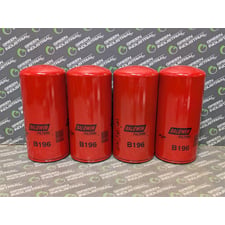 Lot of 4 Baldwin B196 Spin-On Oil Filter Elements New