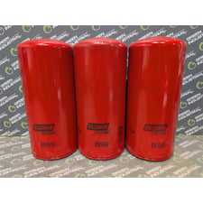 Lot of 3 Baldwin B99 Full Flow Lube Spin-On Oil Filter Elements New