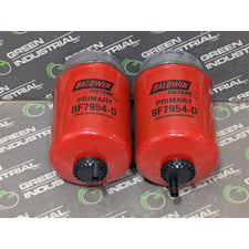 Lot of 2 Baldwin BF7954-D Primary Fuel/Water Separator Filter Elements New