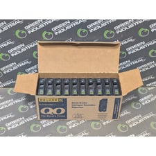 Box of 10 Square D QO130 Plug-On Circuit Breakers 30A 120/240VAC 1 Pole New NIB