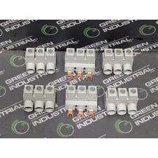 Lot of 6 Eaton BK25/3-PKZ0-E Extension Terminals 3 Pole 60A XTPAXLSA Used