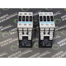 Lot of 2 Eaton 3RT1026-1B...0 SIRIUS Series AC Contactor Modules G/100716 Used