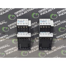 Lot of 2 Eaton 3RT1017-1AP01 SIRIUS Series AC Contactor Modules G/041006 Used